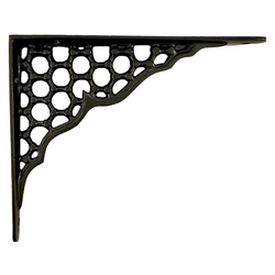 Hexagon Shelf Bracket - Small (4-¾" x 6")