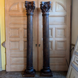 Pair Corinthian Columns