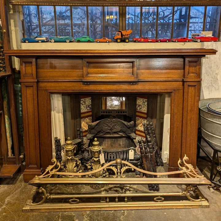 Antique Fireplace Mantel (74½