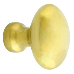 Cabinet Knob - Oval Egg (2 sizes)