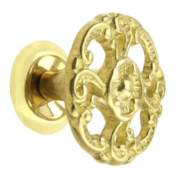 Cabinet Knob - Brass Victorian (2 sizes)