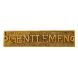 Gentlemen Sign